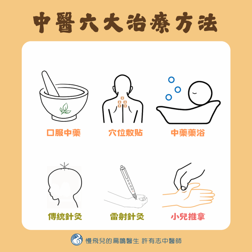 中醫六大治療方法